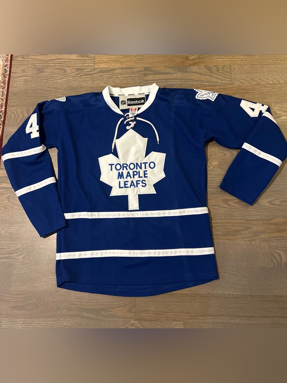 Toronto Maple Leafs Jersey #45 Bernier size 48